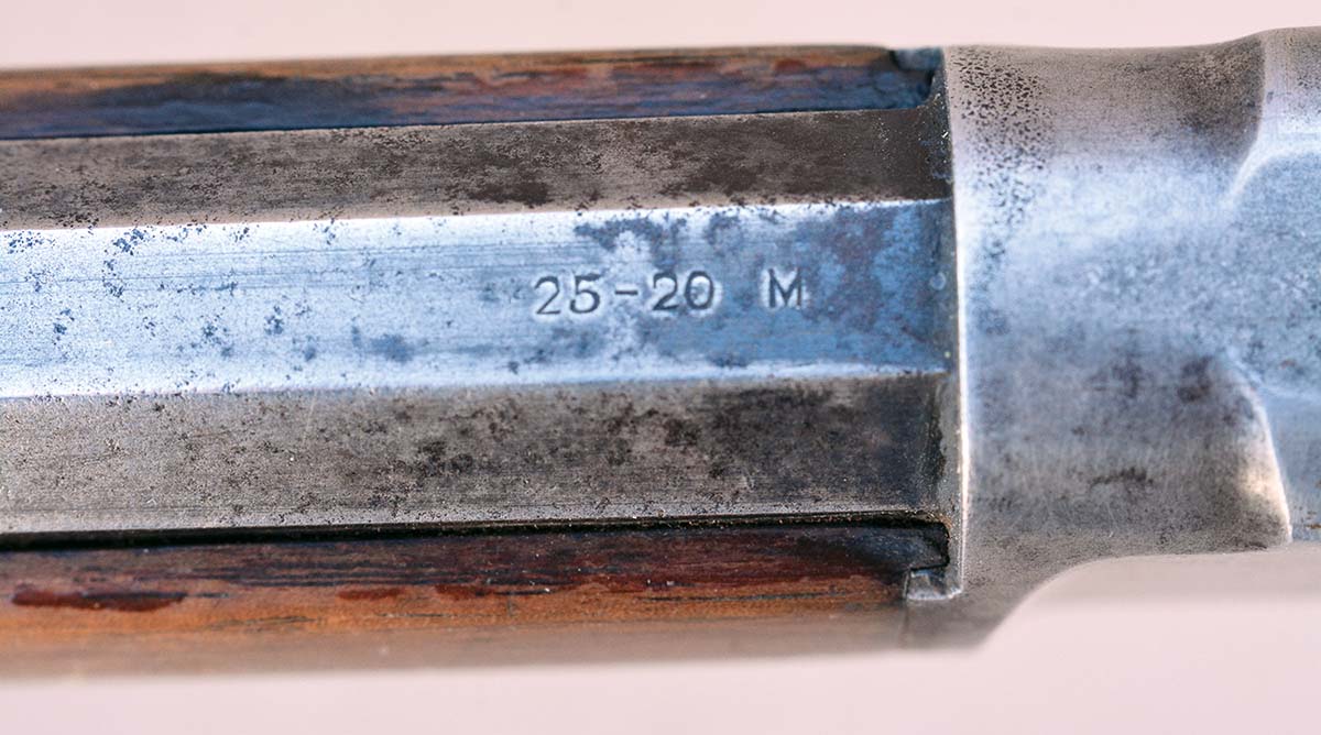 Marlin actually developed the 25-20 Marlin for the Model 1889 rifle and next chambered it in the Model 1894, which was years prior to Winchester offering the same cartridge in their Model 1892 lever action in 1895.